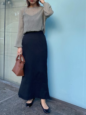 「アントマリーズ」｜___Nanaさん（レディース・170cm）の夏コーディネート