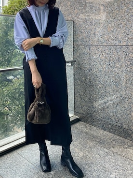 「アントマリーズ」｜___Nanaさん（レディース・170cm）の秋コーディネート