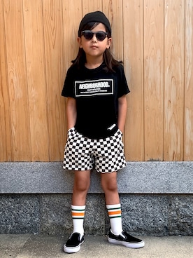「アイテム（パンツ）」を使った、soutaさん（キッズ・110cm）の夏コーディネート