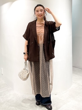 かりんさん（レディース・155cm）の秋コーディネート