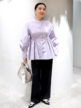 「DRESSTERIOR（ドレステリア）のアイテム」を使った、かりんさん（レディース・155cm）の春コーディネート