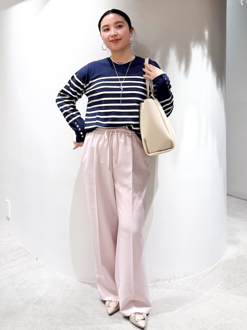 セール】美脚ストレッチイージーワイドパンツ【洗濯機OK】（その他