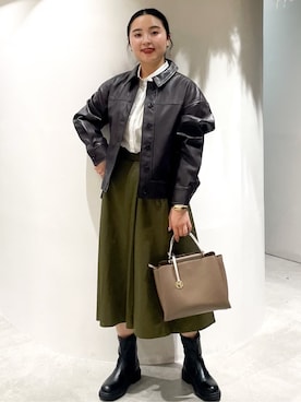 かりんさん(レディース・155cm)の秋コーディネート
