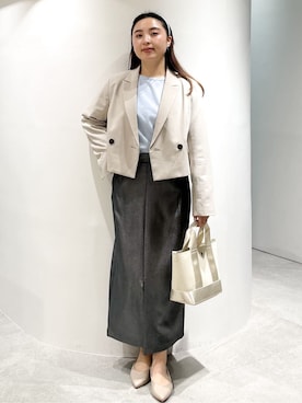 かりんさん(レディース・155cm)の春コーディネート
