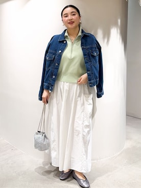 かりんさん(レディース・155cm)の春コーディネート