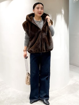 かりんさん(レディース・155cm)の秋コーディネート