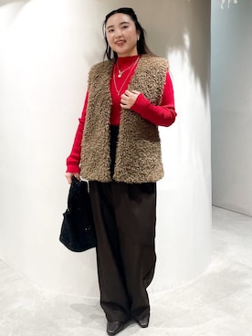 かりんさん(レディース・155cm)の冬コーディネート