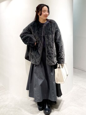 かりんさん（レディース・155cm）の冬コーディネート