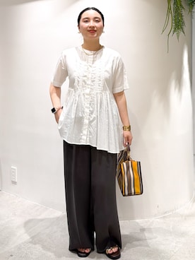 かりんさん(レディース・155cm)の春コーディネート
