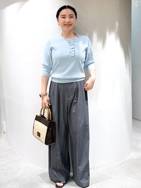 「index（インデックス）のアイテム」を使った、かりんさん（レディース・155cm）の春コーディネート