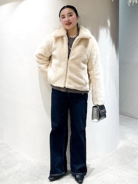 かりんさん(レディース・155cm)の冬コーディネート