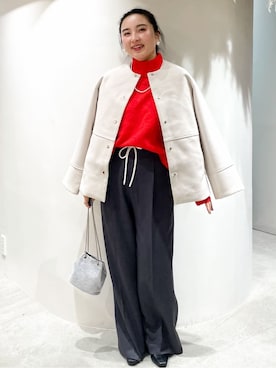 かりんさん（レディース・155cm）の冬コーディネート