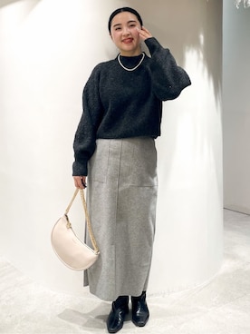 かりんさん（レディース・155cm）の冬コーディネート