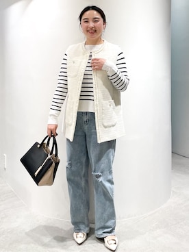 かりんさん(レディース・155cm)の春コーディネート