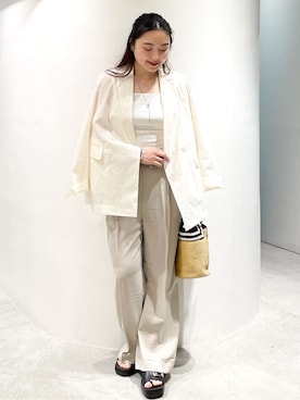 かりんさん(レディース・155cm)の夏コーディネート