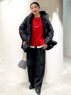 かりんさん(レディース・155cm)の冬コーディネート