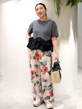 かりんさん（レディース・155cm）の夏コーディネート