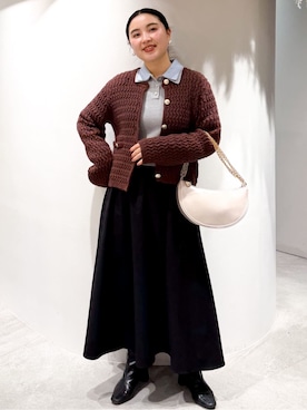 かりんさん(レディース・155cm)の冬コーディネート