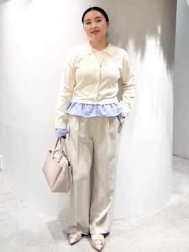 「ブルベ」｜かりんさん（レディース・155cm）の春コーディネート