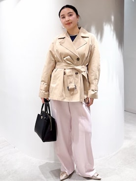 かりんさん(レディース・155cm)の春コーディネート