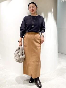 かりんさん(レディース・155cm)の冬コーディネート
