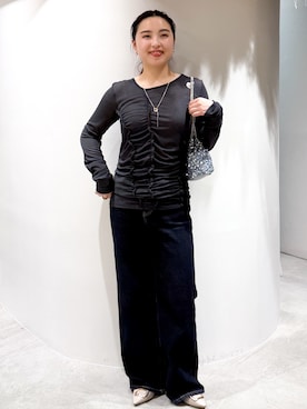 かりんさん(レディース・155cm)の春コーディネート