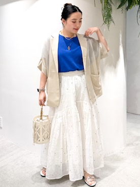 かりんさん(レディース・155cm)の夏コーディネート