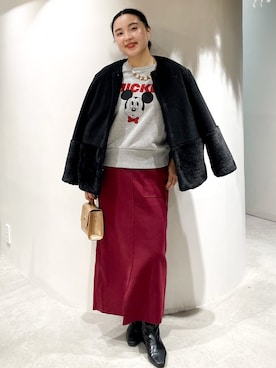 かりんさん(レディース・155cm)の冬コーディネート