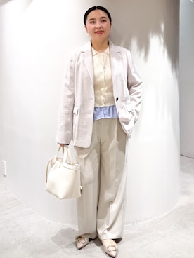 「ブルベ」｜かりんさん（レディース・155cm）の春コーディネート
