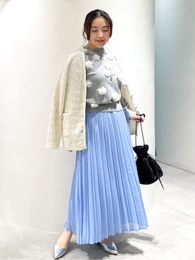 かりんさん(レディース・155cm)の春コーディネート