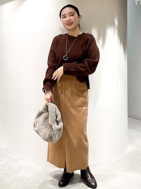 かりんさん(レディース・155cm)の冬コーディネート