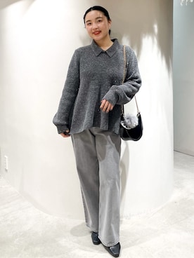 かりんさん（レディース・155cm）の冬コーディネート