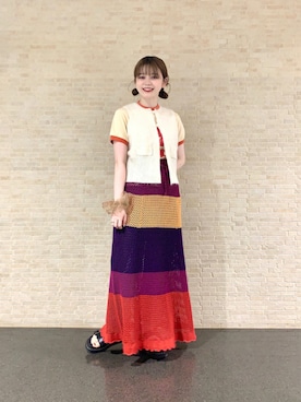 ぽちさん（レディース・158cm）の夏コーディネート