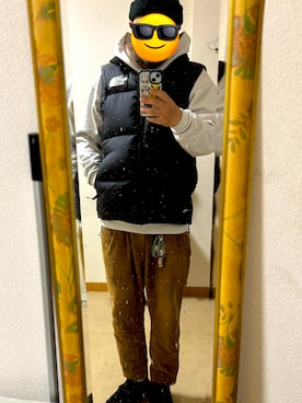 「クラークス」｜「アイテム（ジャケット/アウター）」を使った、copelnixさん（メンズ・168cm）の冬コーディネート