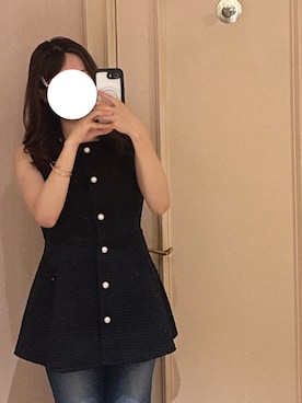 「Edit Sheen（エディットシーン）のアイテム」を使った、弛み(ﾀﾕﾐ)さん（レディース・164cm）の夏コーディネート