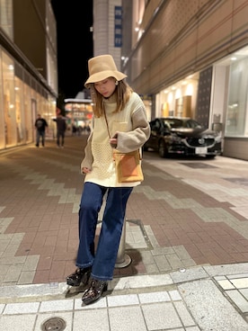 Hikaruさん（レディース・156cm）の秋コーディネート