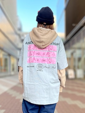 Hikaruさん（レディース・156cm）の冬コーディネート