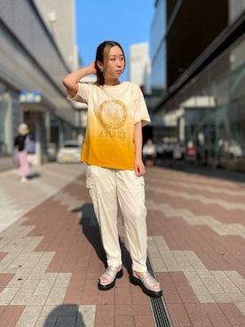 Hikaruさん（レディース・156cm）の春コーディネート