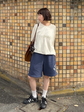 「ReFa（リファ）のアイテム」を使った、munaさん（レディース・154cm）の秋コーディネート