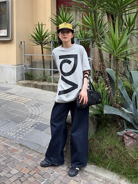 「アイテム（メイクアップ）」を使った、munaさん（レディース・154cm）の秋コーディネート