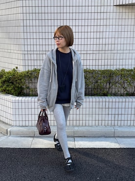 munaさん(レディース・154cm)の春コーディネート
