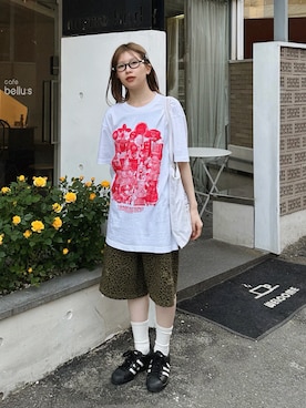 「アイテム（メイクアップ）」を使った、munaさん（レディース・154cm）の夏コーディネート