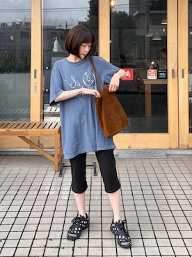 「アイテム（メイクアップ）」を使った、munaさん（レディース・154cm）の夏コーディネート