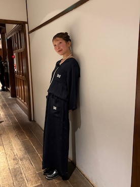 munaさん（レディース・154cm）の春コーディネート