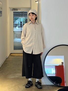 「アイテム（スニーカー、その他）」を使った、munaさん（レディース・154cm）の秋コーディネート