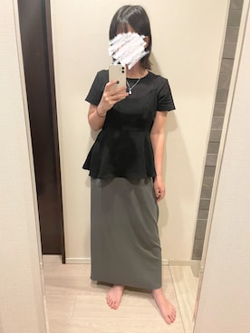 「coca（coca）（コカ）のアイテム」を使った、あめさん（レディース・157cm）の夏コーディネート