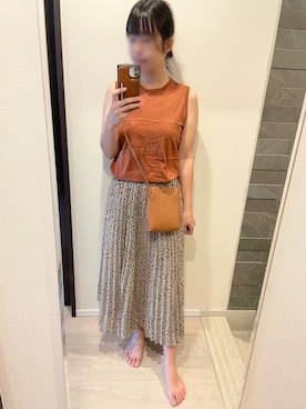 「ポシェット」｜あめさん（レディース・157cm）の夏コーディネート