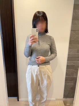 「Grosse（グロッセ）のアイテム」を使った、あめさん（レディース・157cm）の冬コーディネート