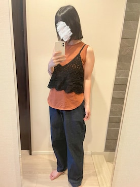 「Riberry（リベリー）のアイテム」を使った、あめさん（レディース・157cm）の夏コーディネート