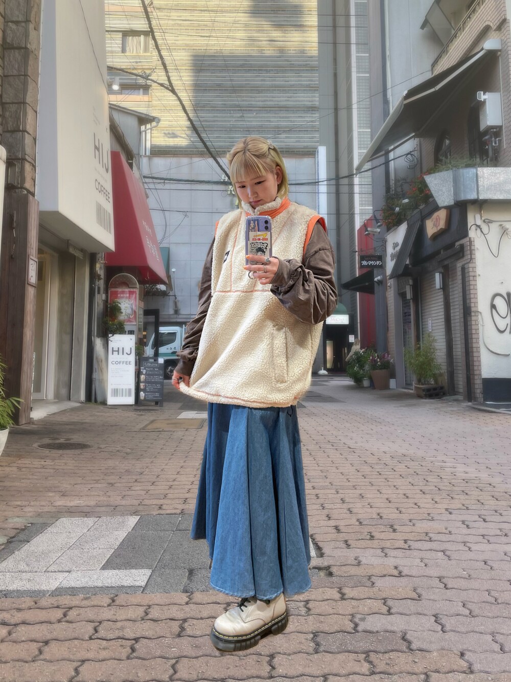 X-girl（エックスガール）の「2WAY BOA ANORAK（その他アウター